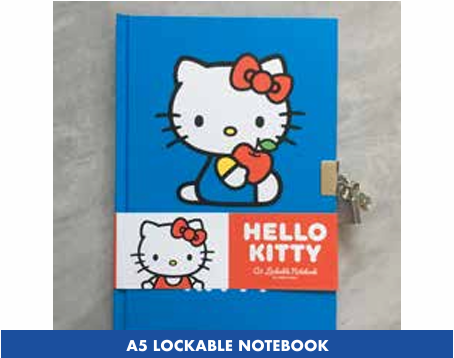 Précommande : HELLO KITTY - Cahier A5 Premium
