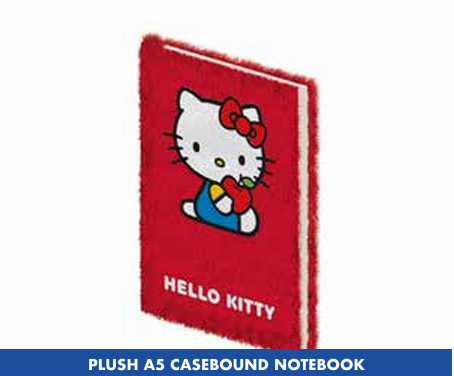 Précommande : HELLO KITTY - Carnet de notes A5 en peluche