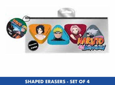 Précommande : NARUTO - Eraser Set