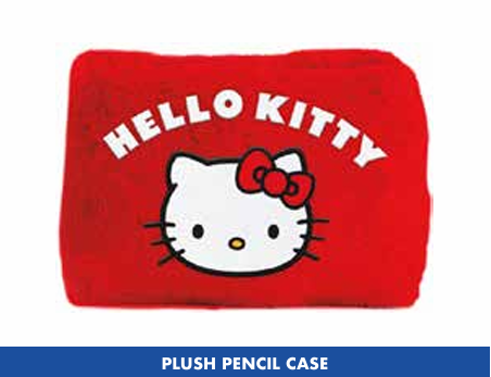 Précommande : HELLO KITTY - Trousse à Crayons en peluche