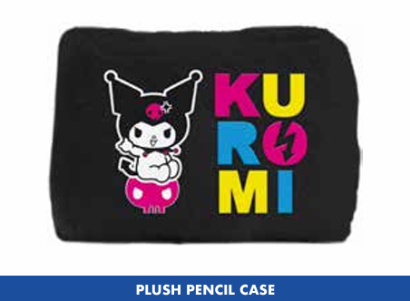 Précommande : KUROMI - Trousse à Crayons en peluche
