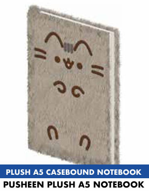 Précommande : PUSHEEN - Carnet de Note A5 en peluche