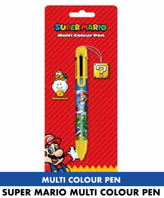 Précommande : SUPER MARIO - Bic Muticolore