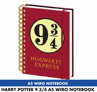 Précommande : HARRY POTTER - 9 3/4 - Carnet de notes A5