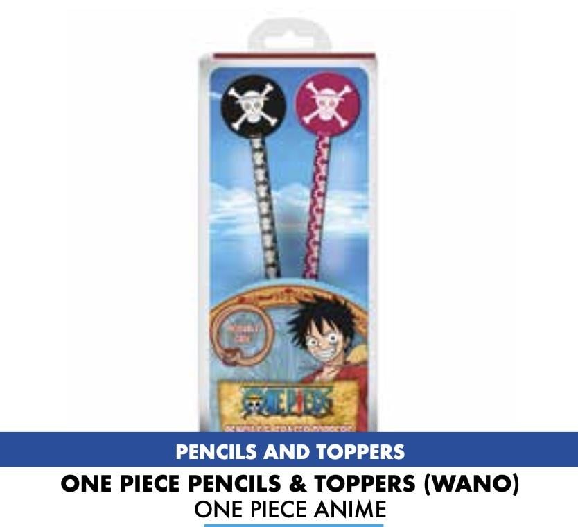 Précommande : ONE PIECE - Wano - Pencil & Topper 2PK