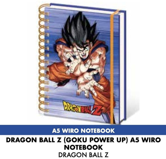 Précommande : DRAGON BALL Z - Goku Power UP - Carnet de notes A5