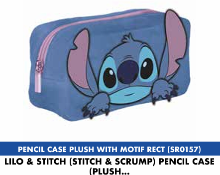 Précommande : LILO & STITCH - Stitch & Scrump - Plush Pencil Case