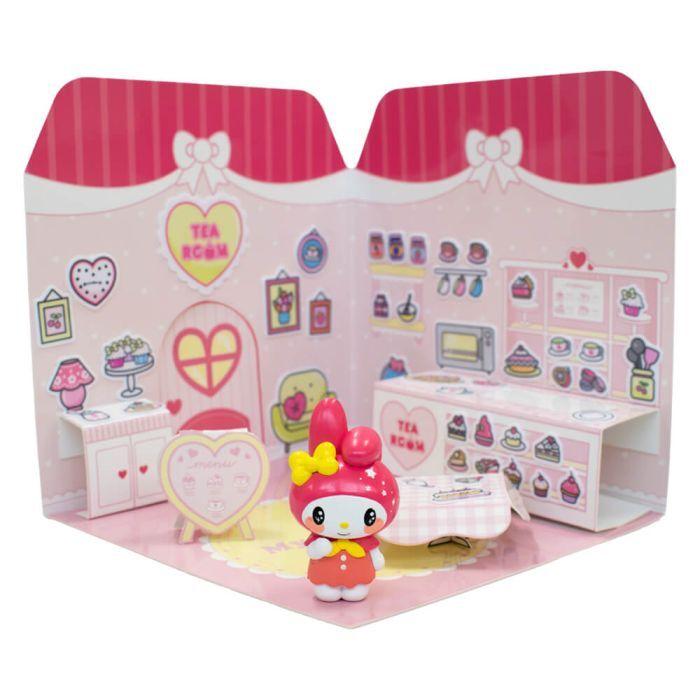 Précommande : HELLO KITTY - Melody 6cm Sticker House Tea Room