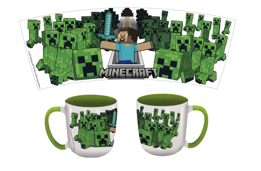 Précommande : MINECRAFT - Survival Mode - Mug Elite Intérieur Coloré - 384ml