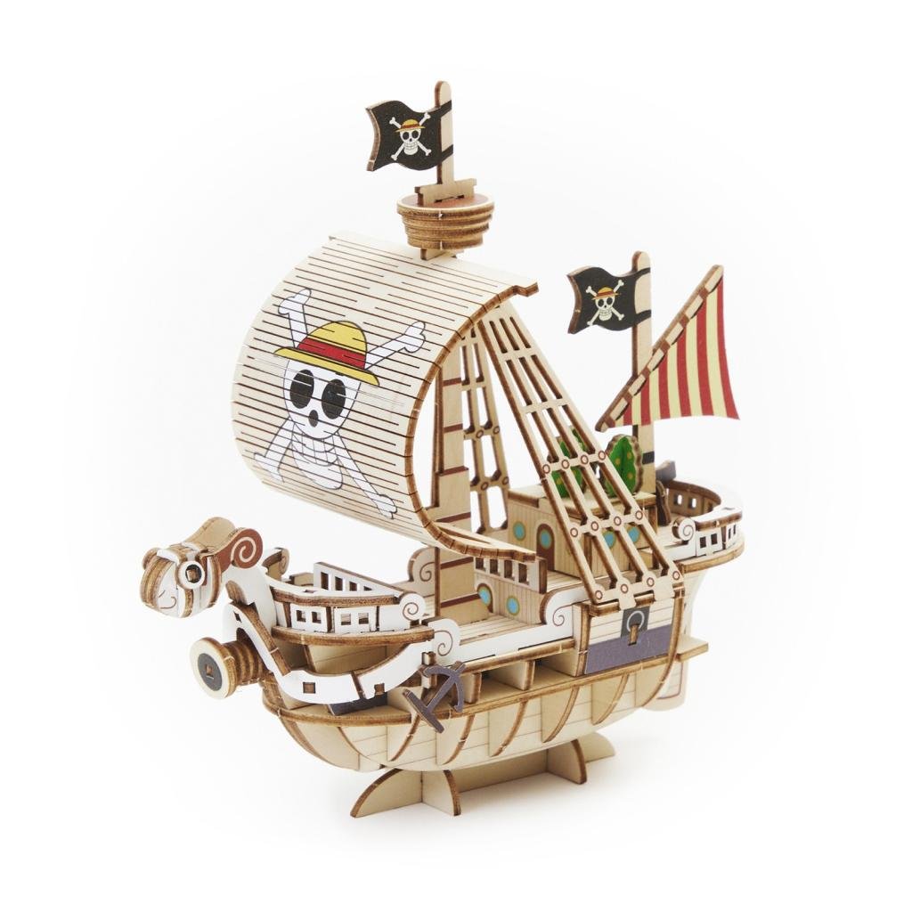 Précommande : ONE PIECE - Going Merry - Wood Model Kit 15.5cm