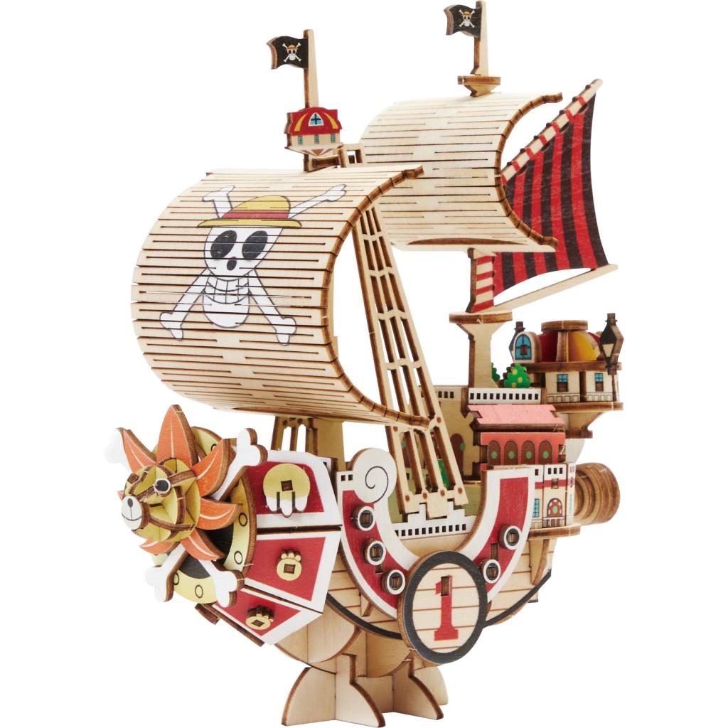 Précommande : ONE PIECE - Thousand Sunny - Wood Model Kit 14.5cm