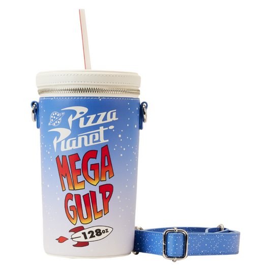 Précommande : TOY STORY - Pizza Planet Mega Gulp -Sac à bandoulière Loungefly