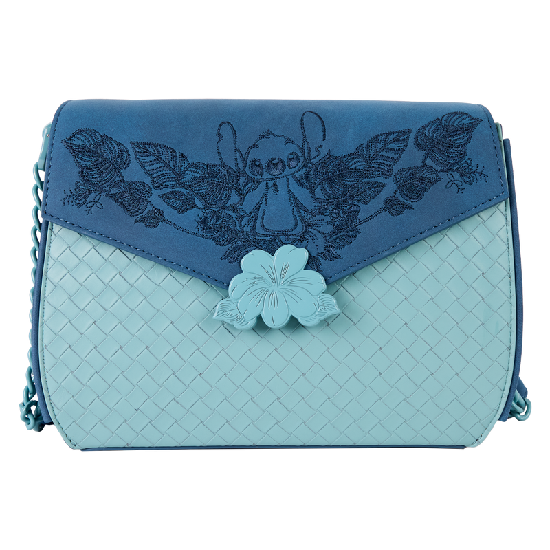Précommande : DISNEY - Stitch "Embroidered" - Sac bandoulière Loungefly