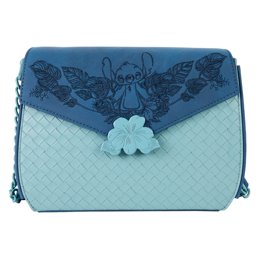 Précommande : DISNEY - Stitch "Embroidered" - Sac bandoulière Loungefly