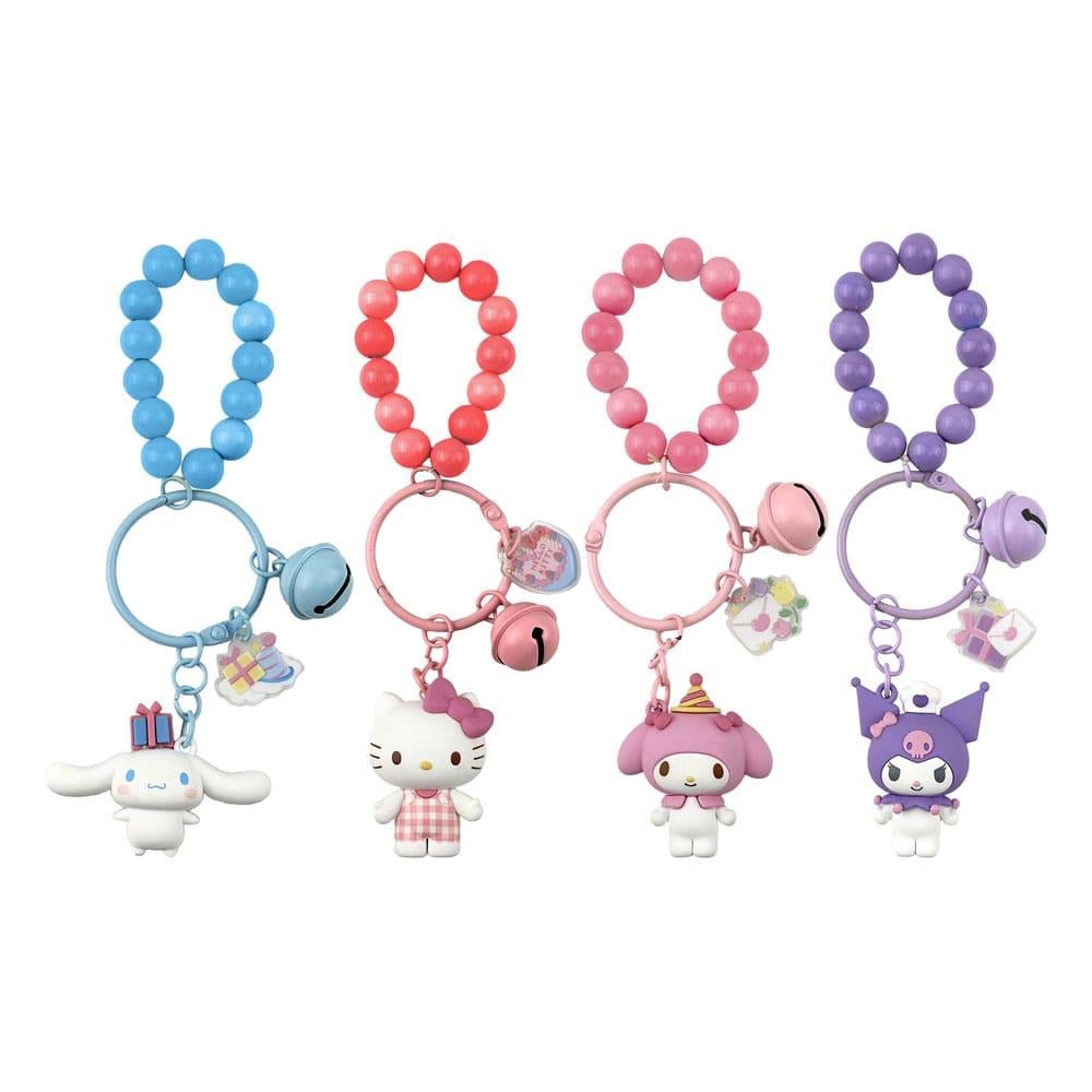 Précommande : HELLO KITTY - Celebration Series - Assortiment 12 Porte-Clés 6-7cm