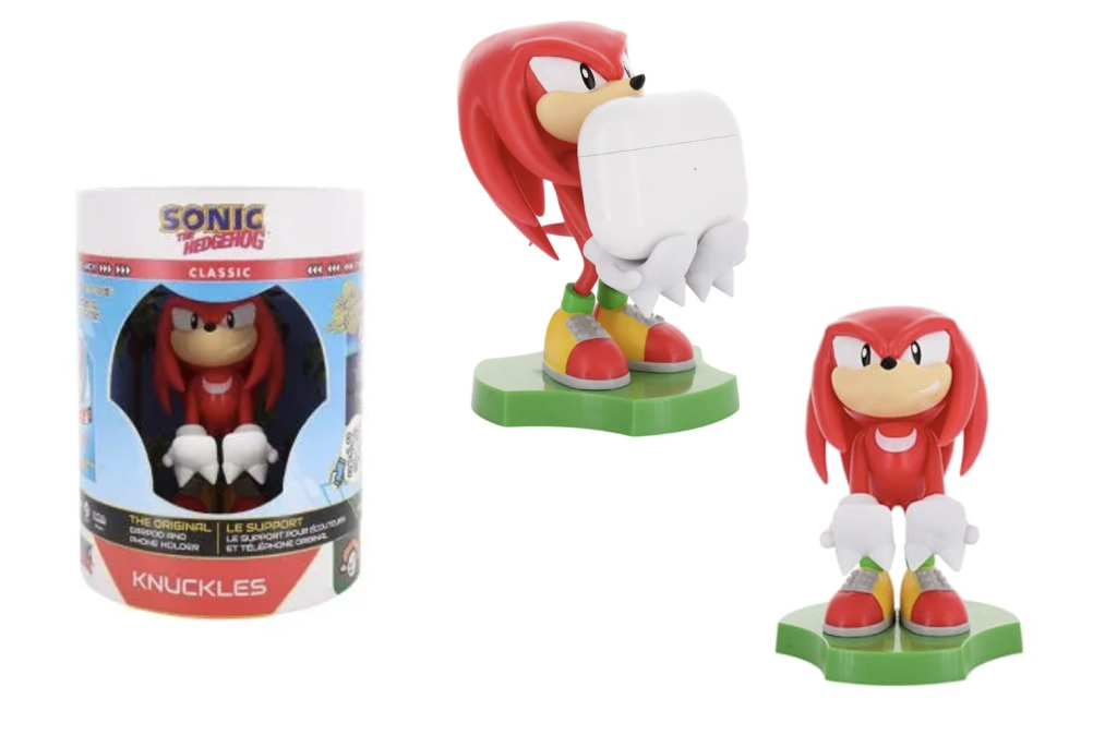 Précommande : SONIC - Knuckles - Support Manette & Portable 'Holdem' - 11cm