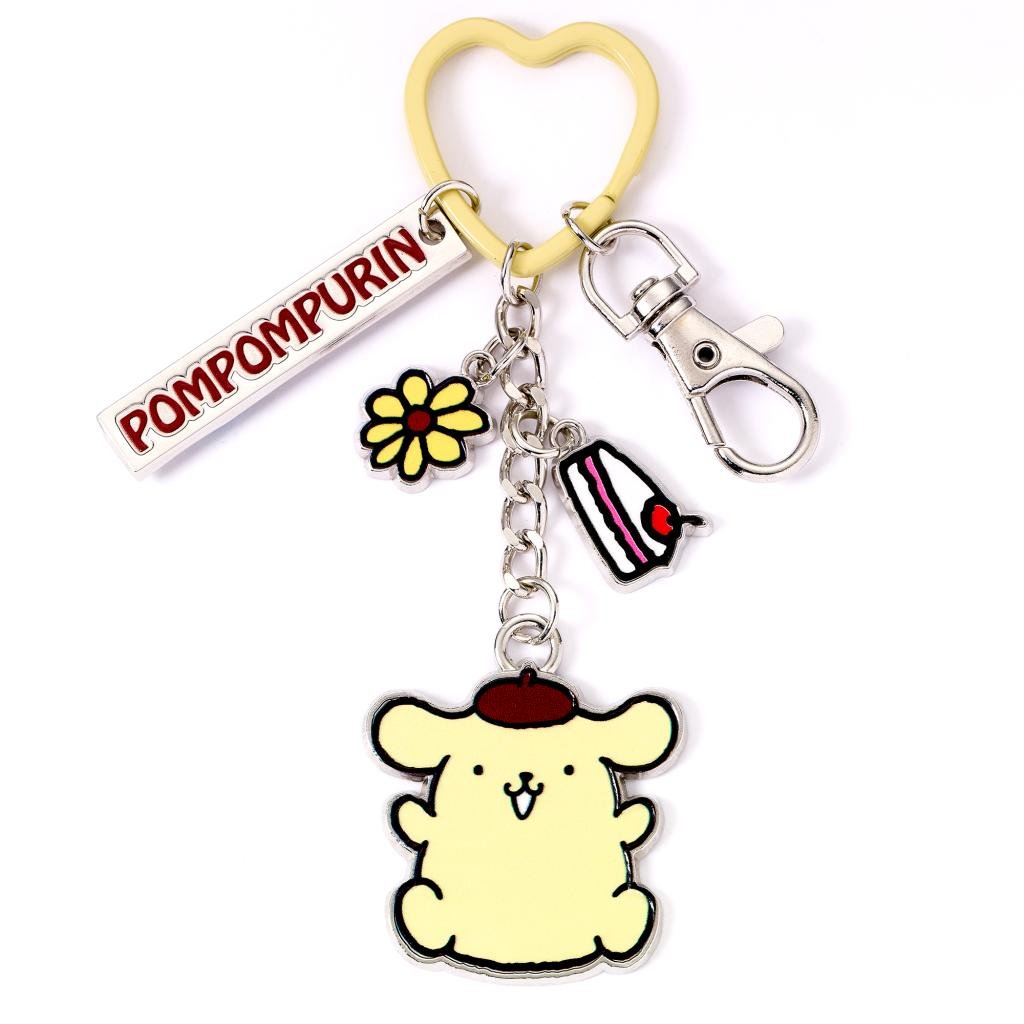 Précommande : HELLO KITTY - Pompompurin - Porte-Clés avec Charmes