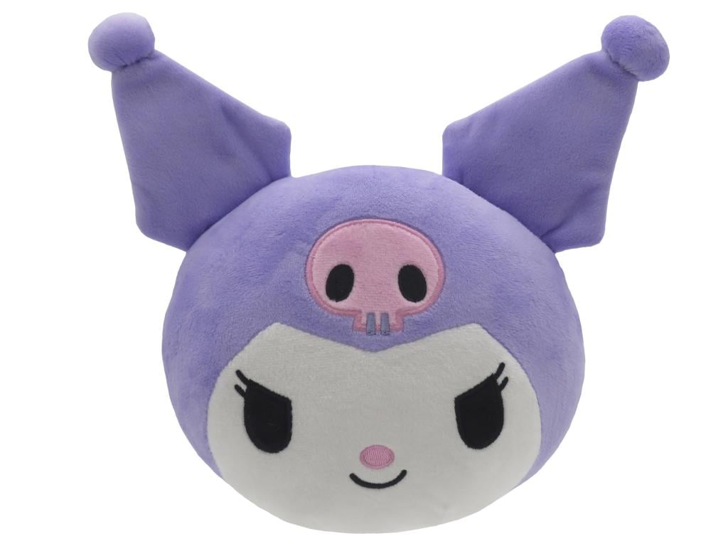 Précommande : KUROMI - Head - Purple - Tirelire Peluche 3D - 17 cm