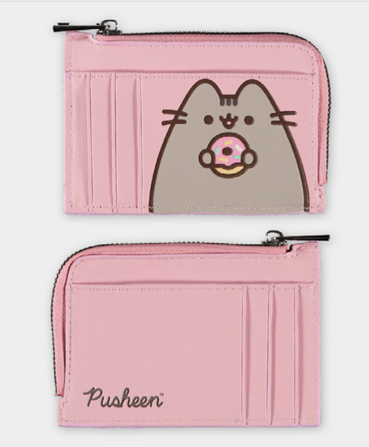 Précommande : PUSHEEN - Porte-Cartes Rose