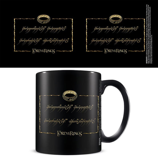 Précommande : LE SEIGNEUR DES ANNEAUX - L'Anneau Unique - Black Pod Mug 325ml