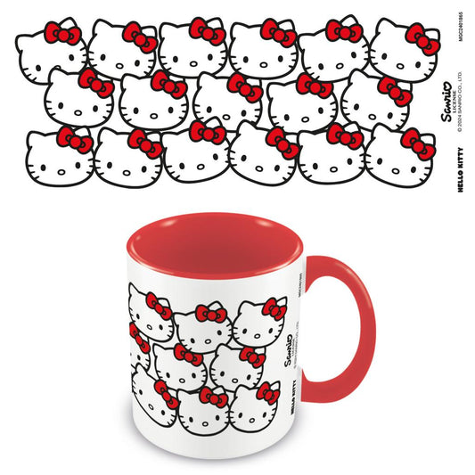 Précommande : HELLO KITTY - Many Kittys - Mug Intérieur Coloré 325ml