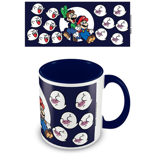 Précommande : SUPER MARIO - Boos - Mug Intérieur Coloré 325ml