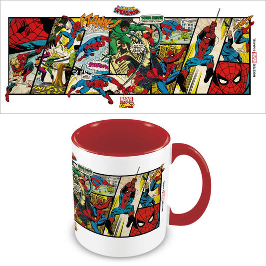 Précommande : SPIDERMAN - Comics - Mug Intérieur Coloré 325ml