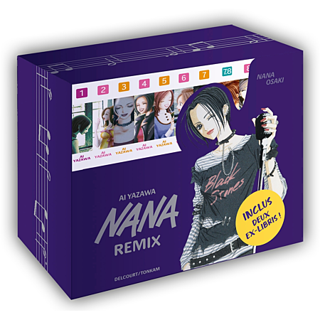 Précommande : NANA - Coffret Nana Remix - Tome 1 à 10
