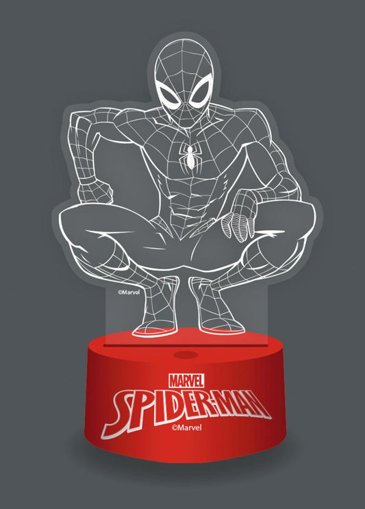 Précommande : SPIDER-MAN - Lampe 3D RGB avec Télécommande