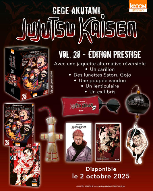 Précommande : JUJUTSU KAISEN - Tome 28 - EDITION PRESTIGE
