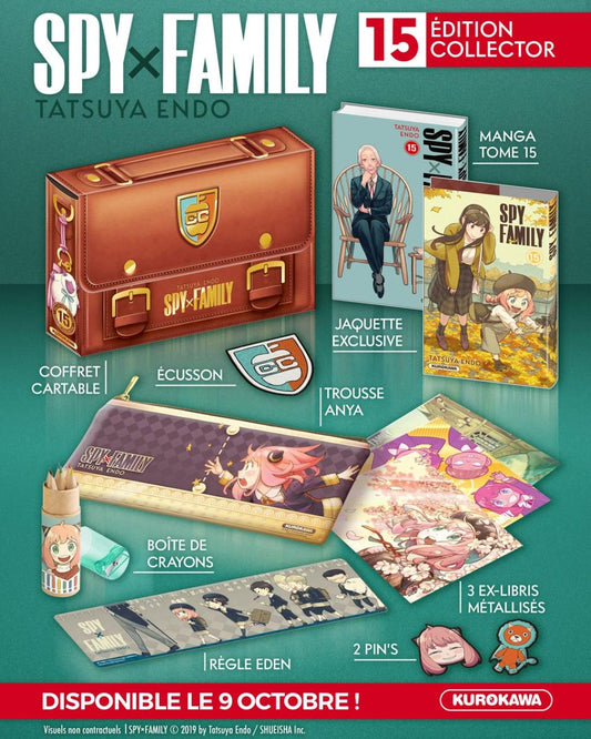 Précommande : SPY x FAMILY - Tome 15 - EDITION COLLECTOR