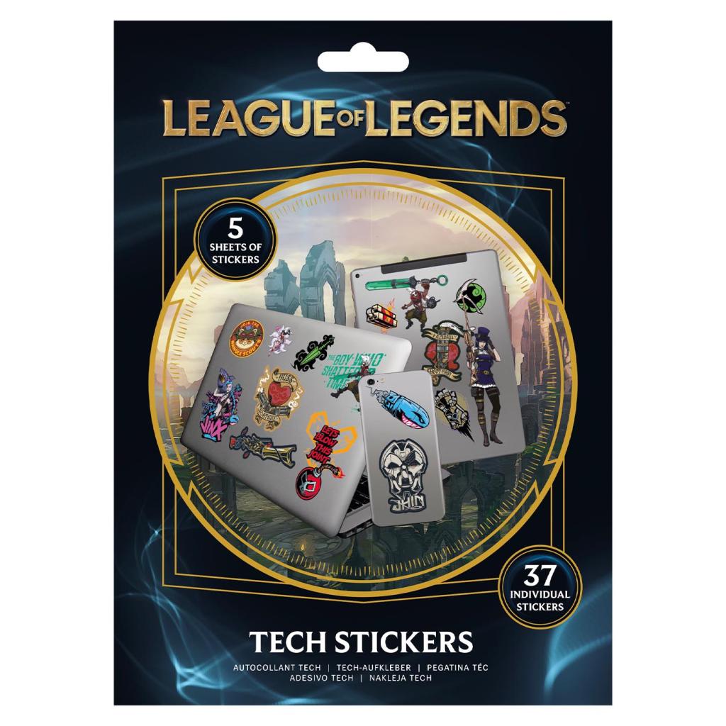 Précommande : LEAGUE OF LEGENDS - Pack de Stickers Tech