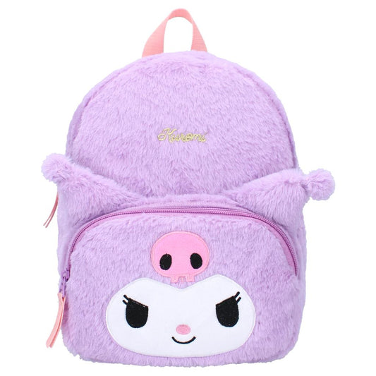 Précommande : KUROMI - Fluffy Festival - Sac à dos Fourrure