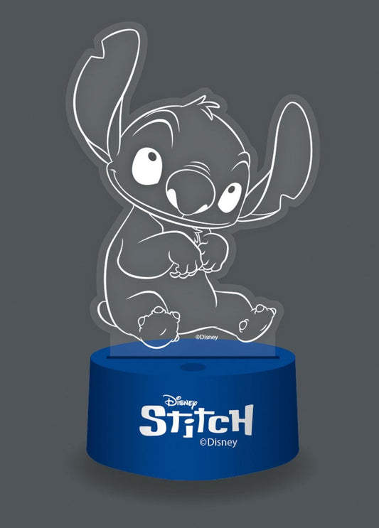 Précommande : STITCH - Lampe 3D RGB avec Télécommande