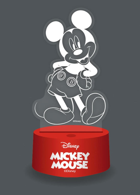 Précommande : MICKEY - Lampe 3D RGB avec Télécommande
