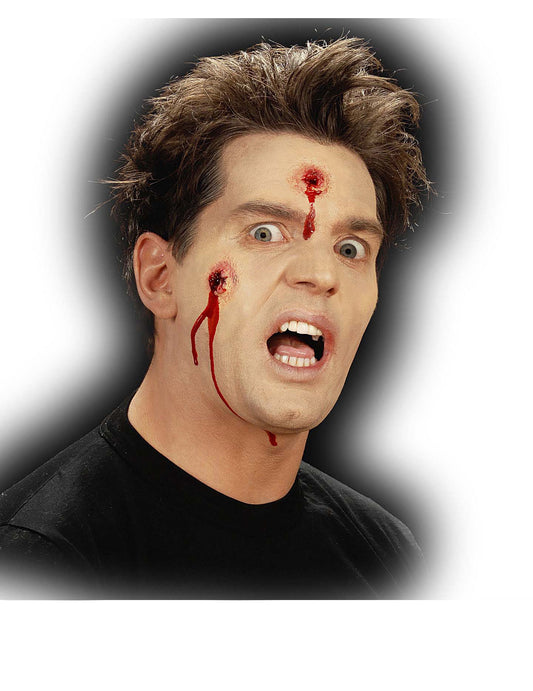cicatrice balle tête halloween modele 3