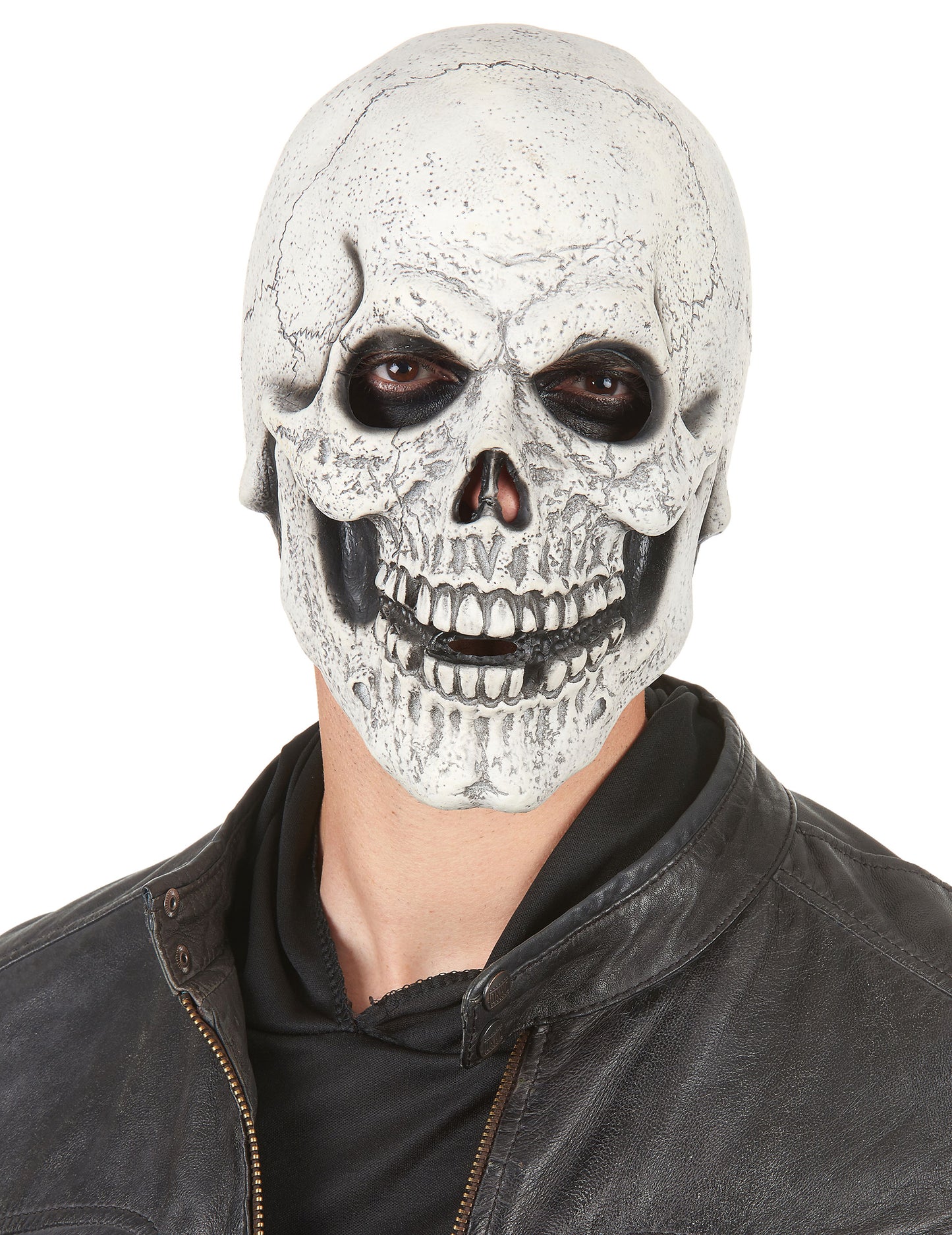 masque squelette adulte latex halloween