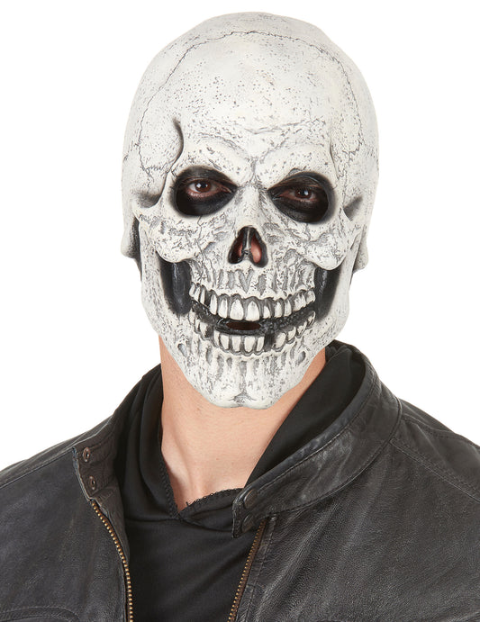 masque squelette adulte latex halloween