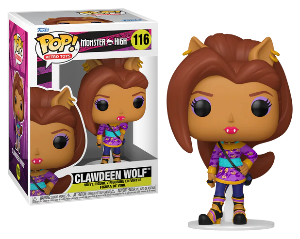 Précommande : MONSTER HIGH - POP N° 116 - Clawdeen