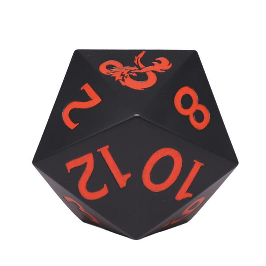 Précommande : DONJONS ET DRAGONS - Dés à 20 faces - Tirelire 20cm