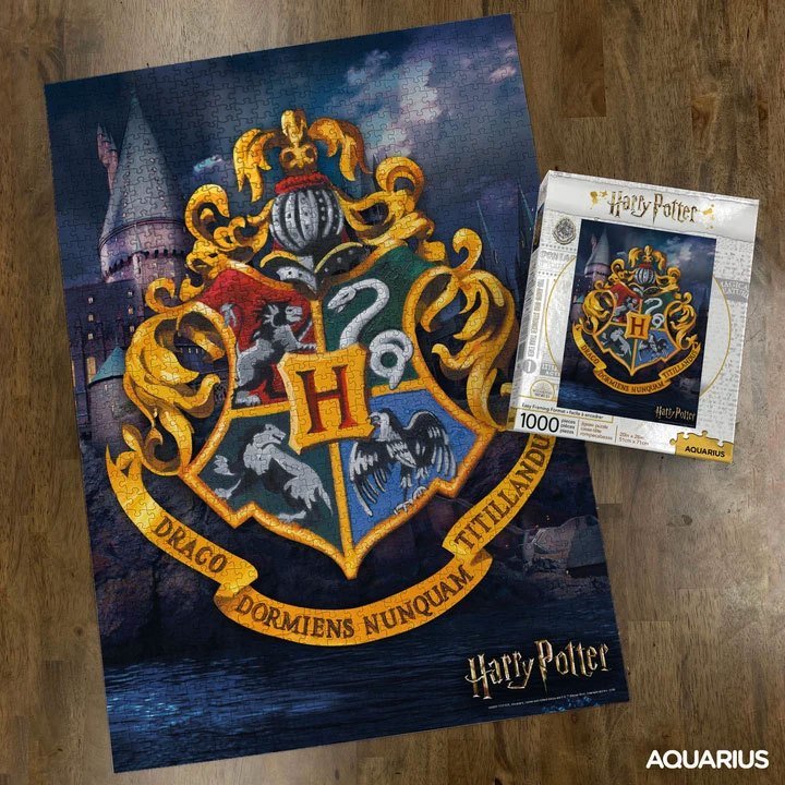 Puzzle 1000 pièces blazon poudlard harry potter