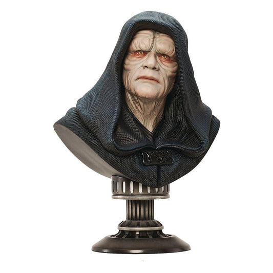Précommande : STAR WARS 6 - Empereur Palpatine - Buste Legends in 3D 1/2 25cm