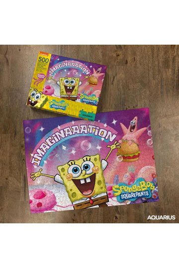 Puzzle 500 pièces bob l'éponge