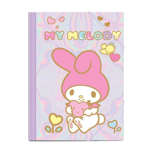Précommande : MY MELODY - Chemise avec élastiques Format 25x35cm