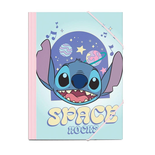 Précommande : STITCH - Space Rocks - Chemise avec élastiques Format 25x35cm