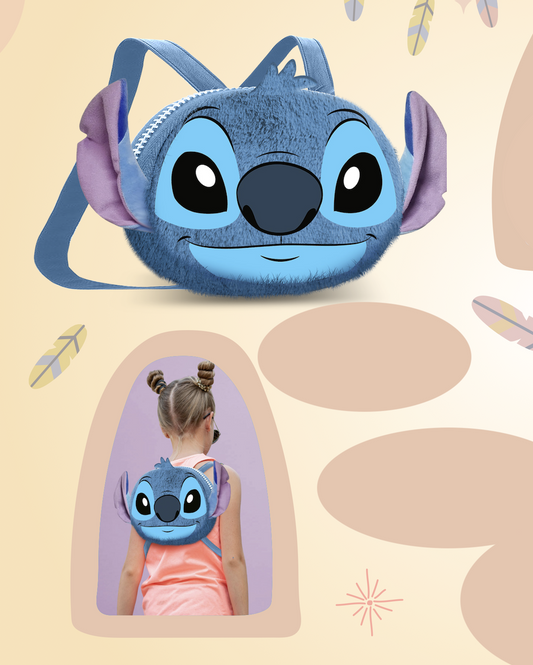 Précommande : STITCH - Love - Mini Sac à Dos Fourrure Heady '25x20x15cm'