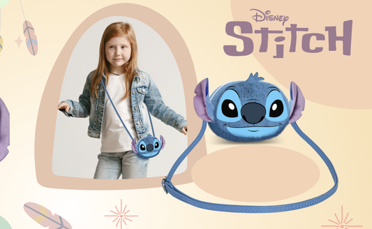 Précommande : STITCH - Love - Mini Sac à Bandoulière Heady Fourrure '20x15x6cm'