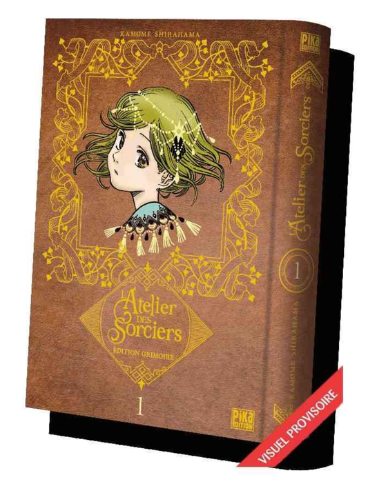 Précommande : L'ATELIER DES SORCIERS - Tome 1 - EDITION GRIMOIRE