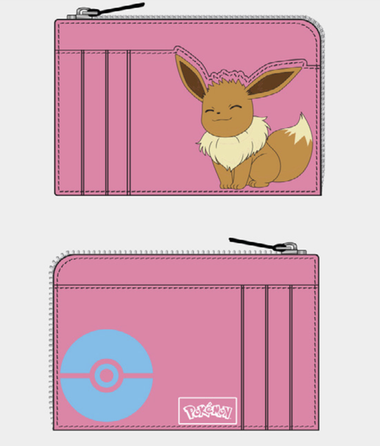 Précommande : POKEMON - Evoli - Porte-Cartes Rose