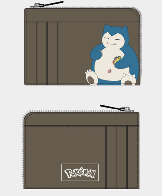 Précommande : POKEMON - Ronflex - Porte-Cartes Gris